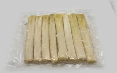 Puerros confitados