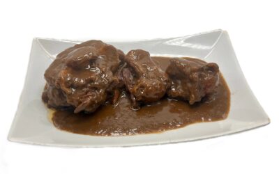 Rabo de toro en salsa